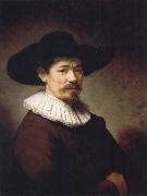 REMBRANDT Harmenszoon van Rijn Portrait of Herman Doomer oil painting reproduction